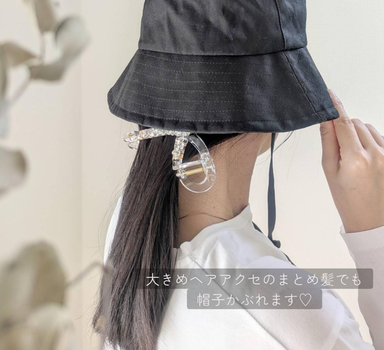 夏の新作|選べる誕生石つき|クリスタル×ゴールド 涼しげな大人バンスクリップ 大きめ13cm | 8枚目
